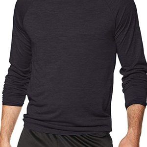 Starter Long Sleeve Hooded Henley-Size XL